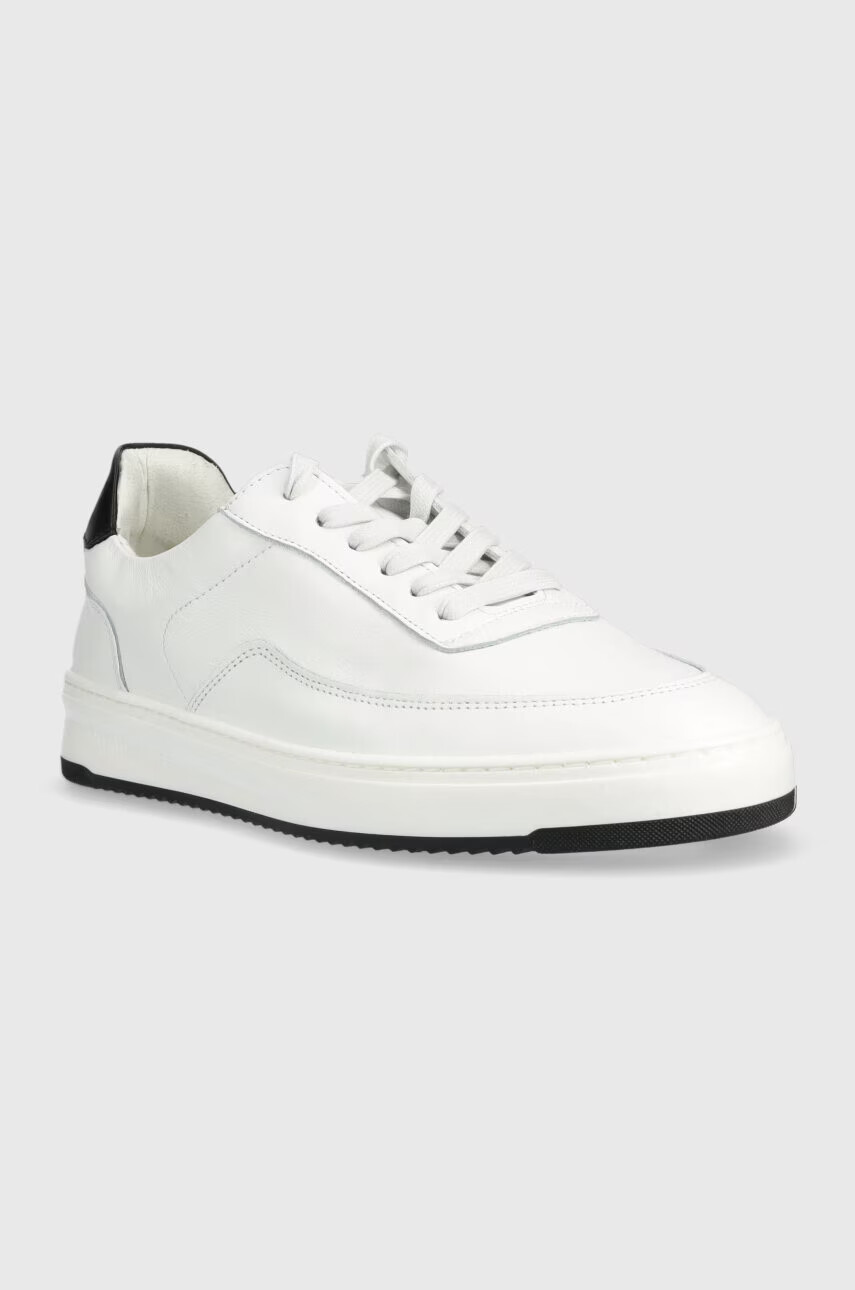 Filling Pieces Кожени маратонки Mondo Lux в бяло 46722901812 - Pepit.bg