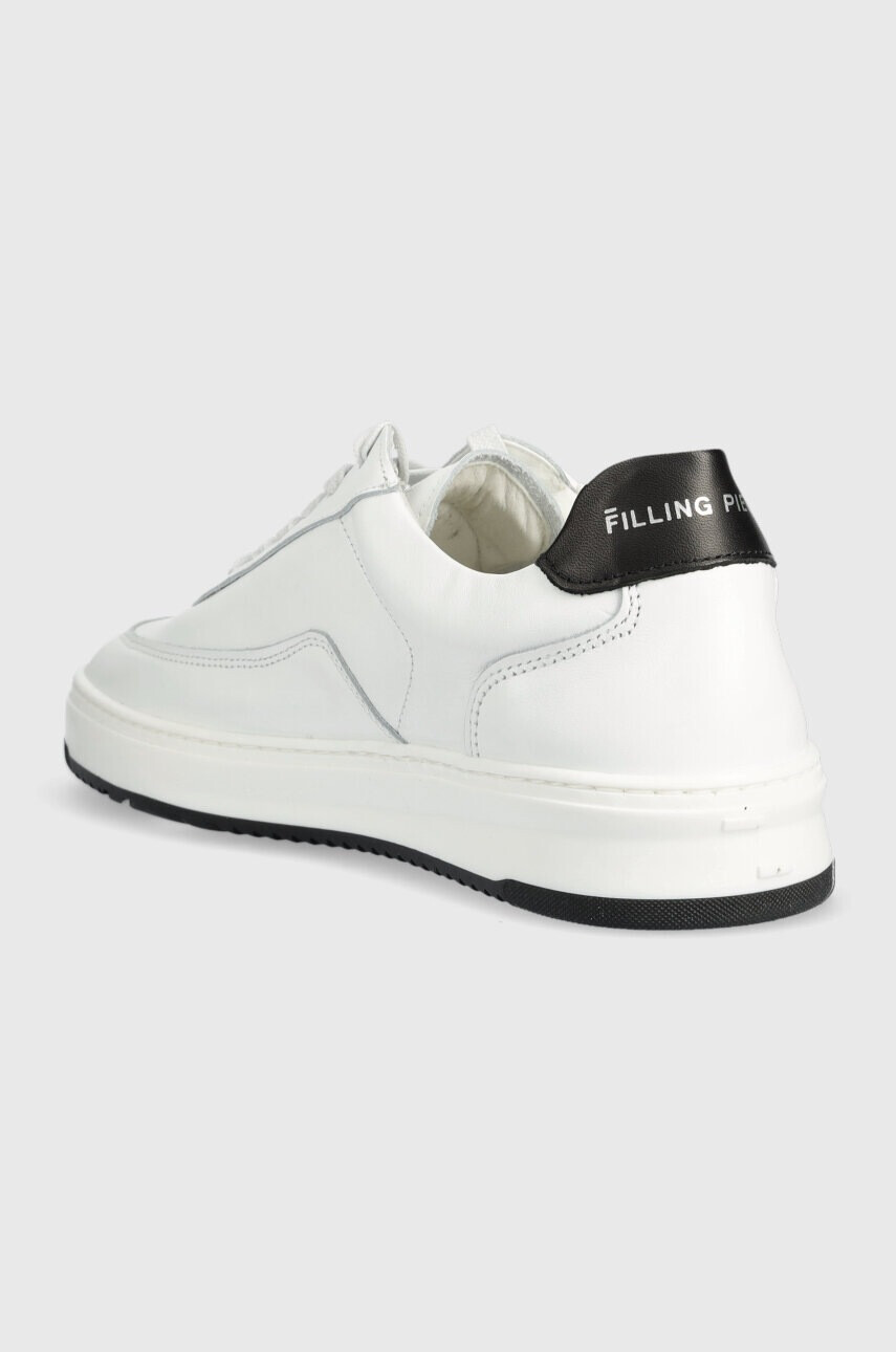 Filling Pieces Кожени маратонки Mondo Lux в бяло 46722901812 - Pepit.bg