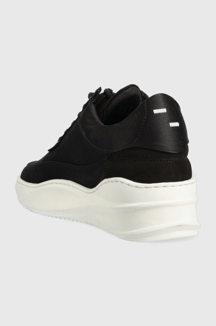 Filling Pieces Маратонки Low Eva Sky Satin в черно 51433121861 - Pepit.bg