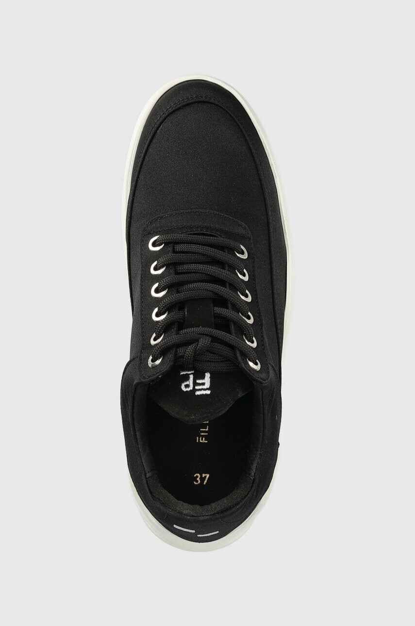 Filling Pieces Маратонки Low Eva Sky Satin в черно 51433121861 - Pepit.bg