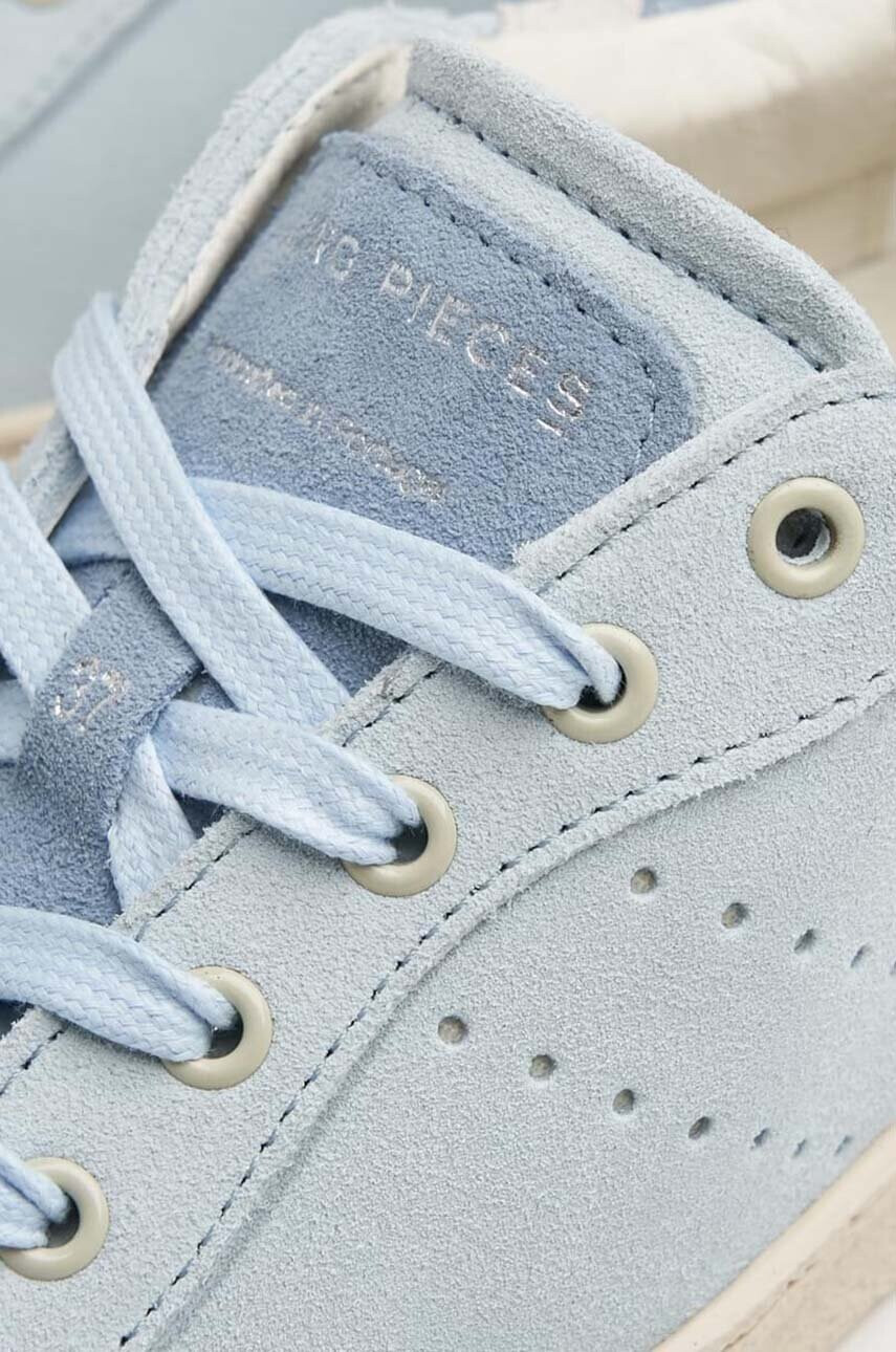 Filling Pieces Велурени маратонки Frame Suede в синьо 71722791931 - Pepit.bg