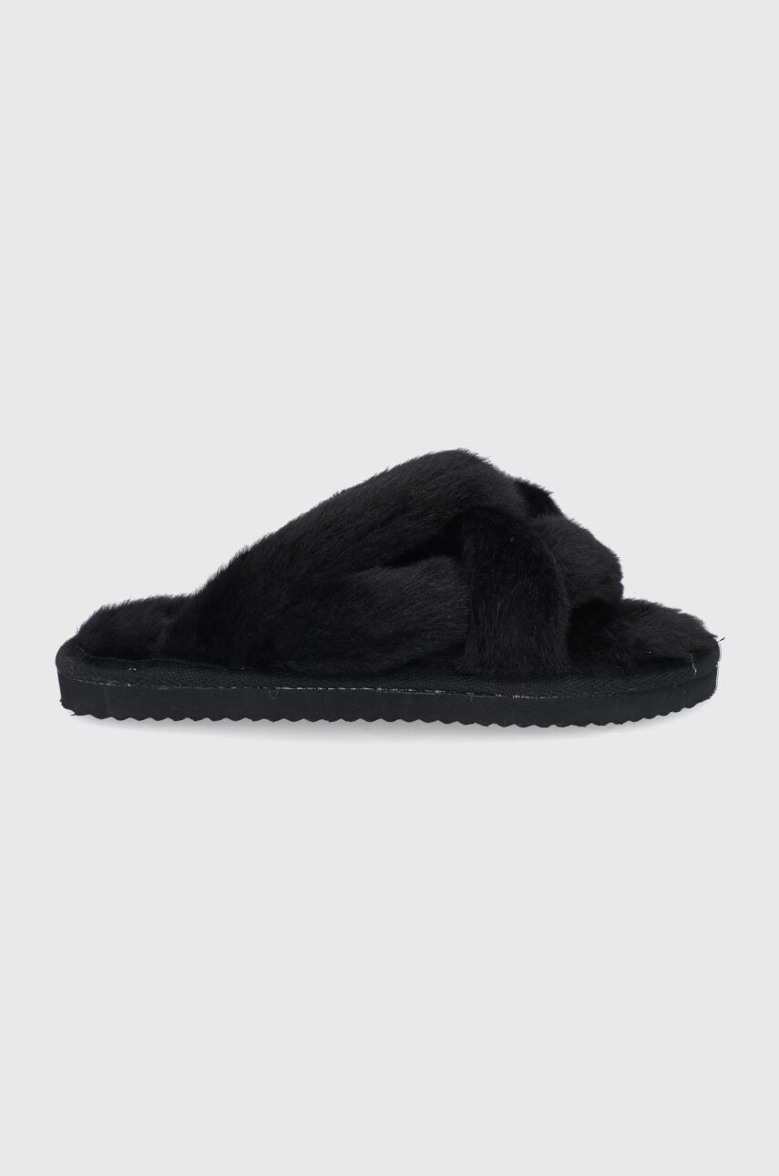 Flip*Flop Пантофи в черно - Pepit.bg