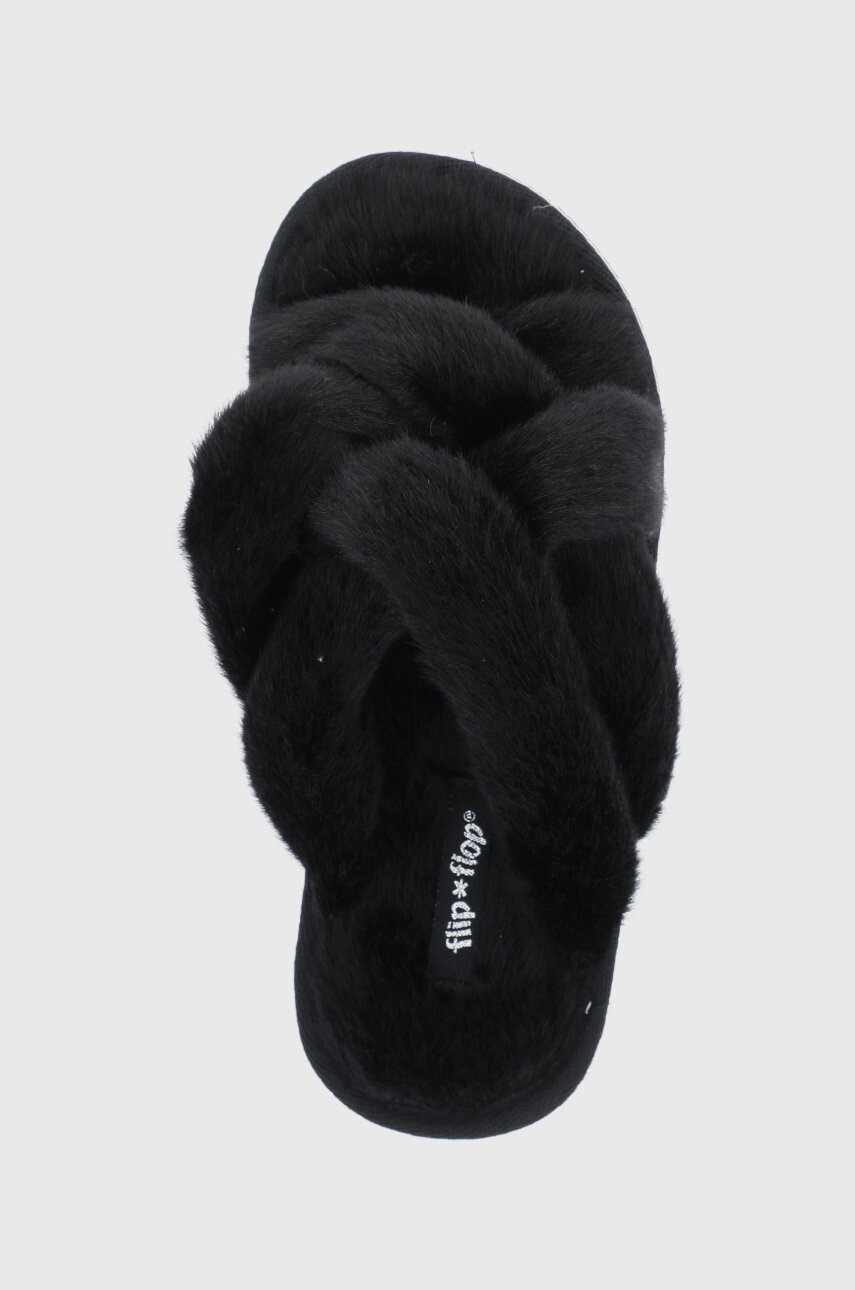 Flip*Flop Пантофи в черно - Pepit.bg