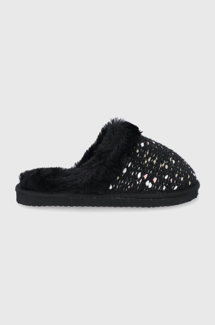 Flip*Flop Пантофи в черно - Pepit.bg