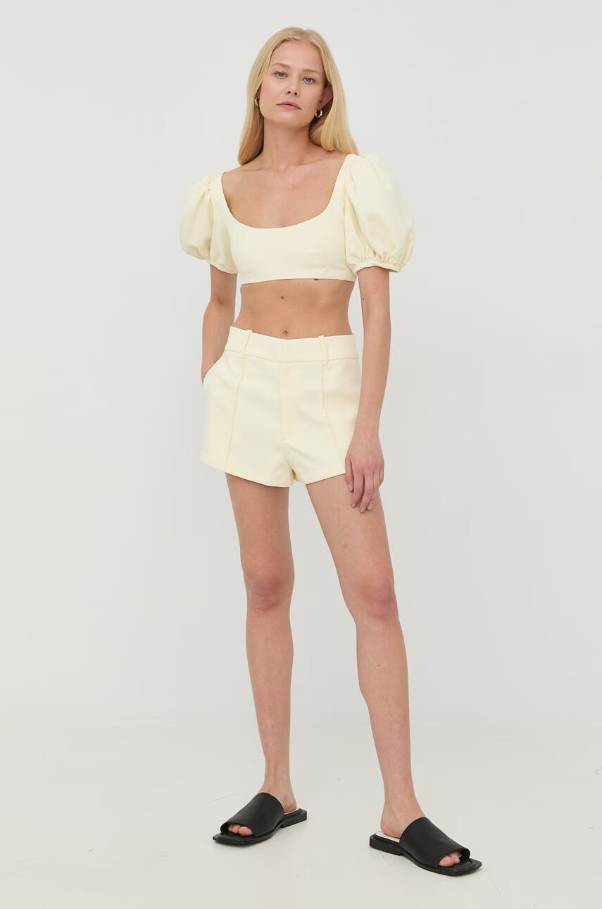For Love & Lemons Топ в жълто - Pepit.bg