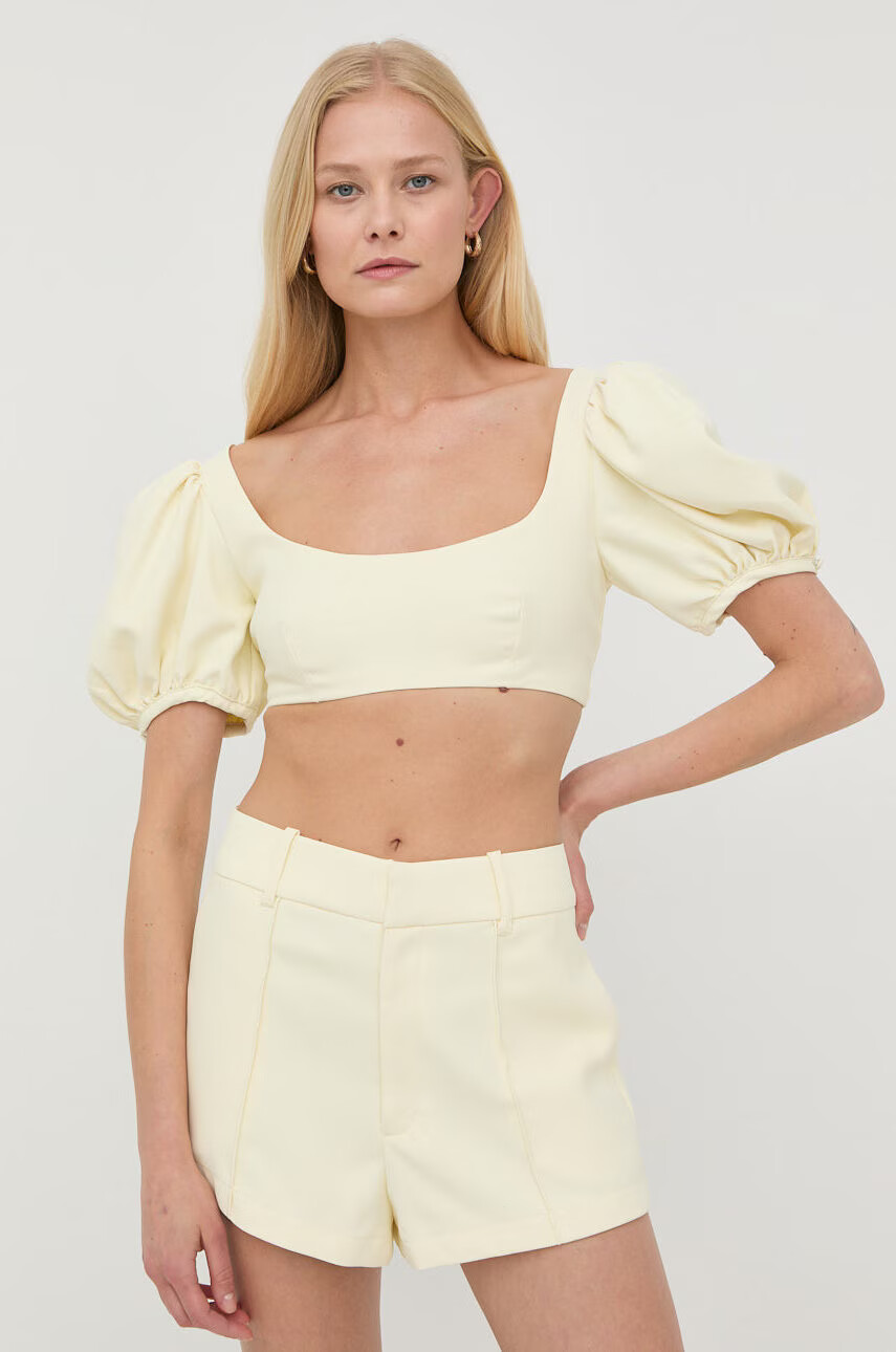 For Love & Lemons Топ в жълто - Pepit.bg