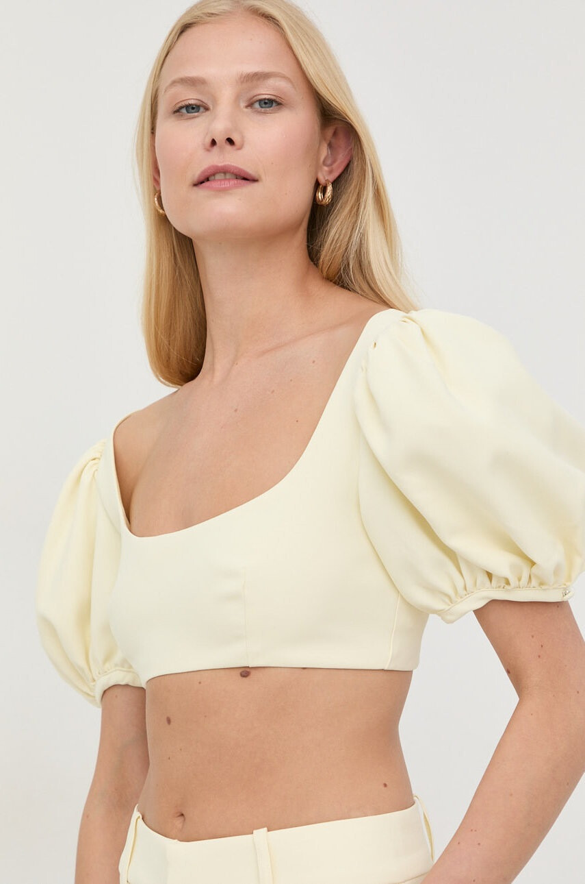 For Love & Lemons Топ в жълто - Pepit.bg