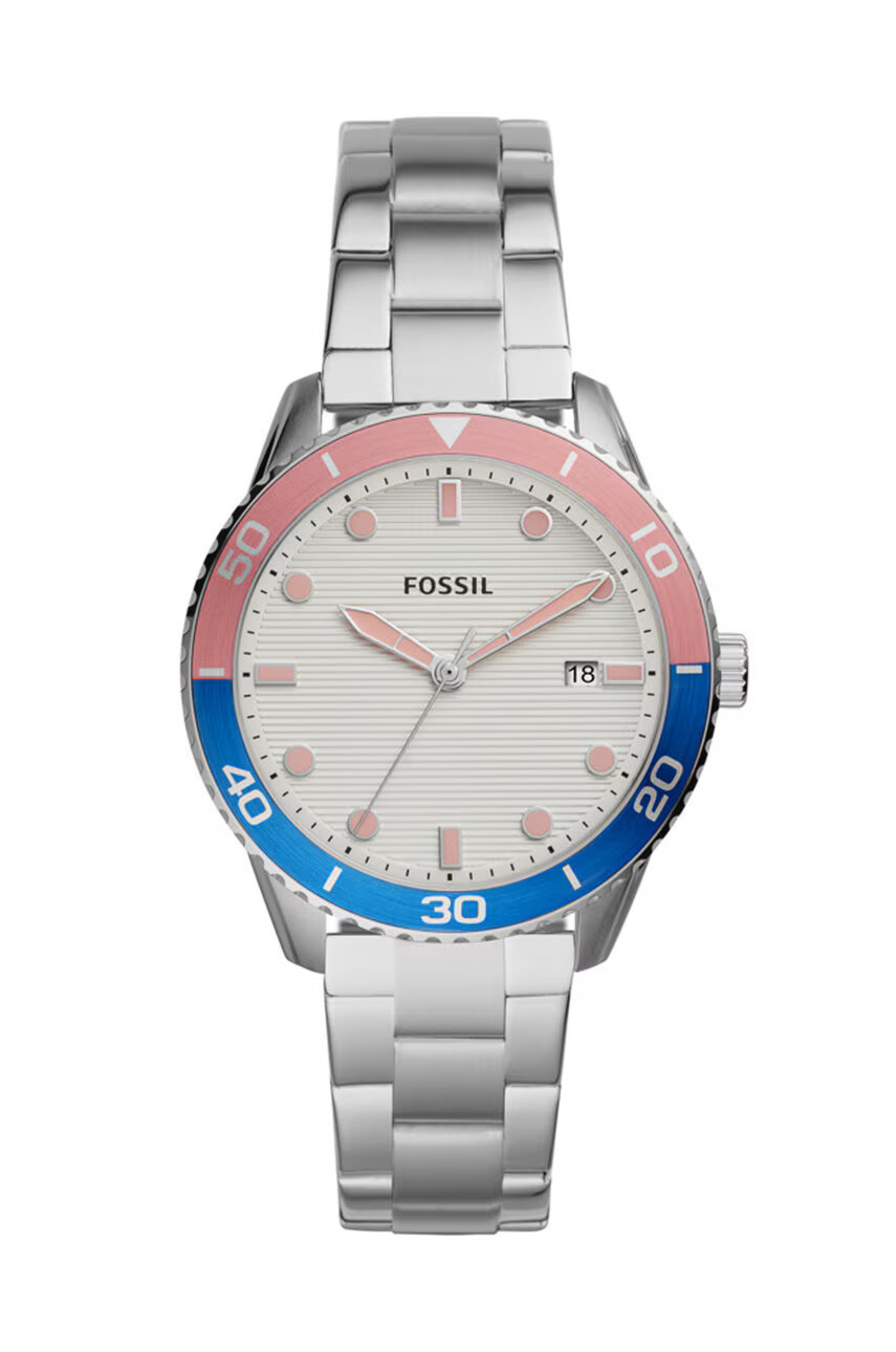 Fossil Часовник BQ3598 дамски в сребристо - Pepit.bg