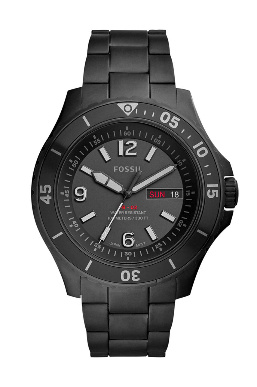 Fossil Часовник мъжки в черно - Pepit.bg