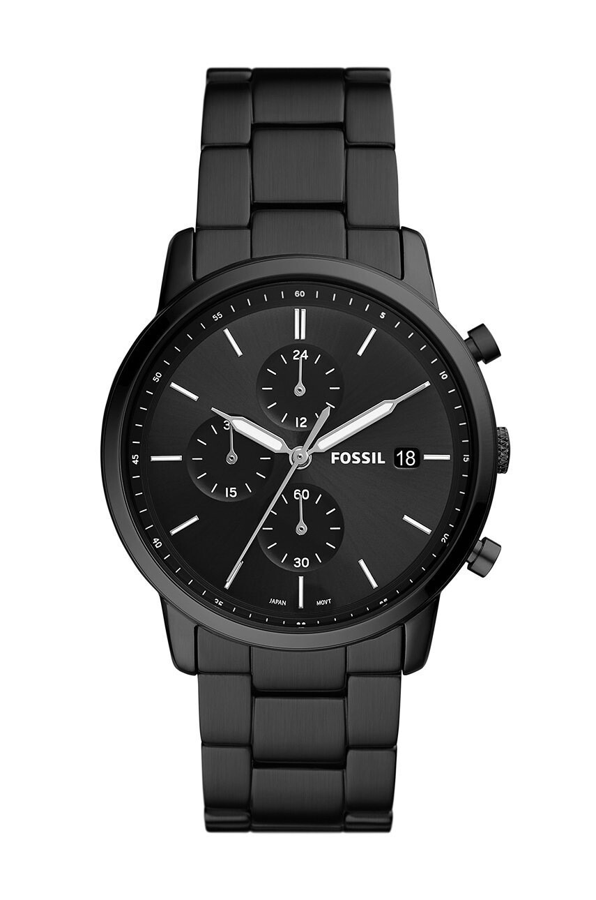 Fossil Часовник мъжки в черно - Pepit.bg