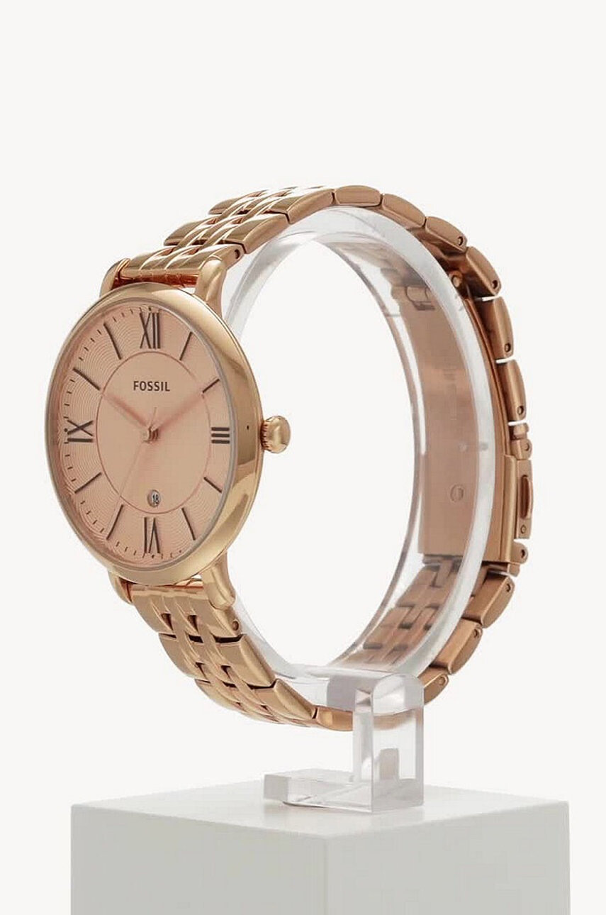 Fossil Часовник колие и обеци в златисто - Pepit.bg