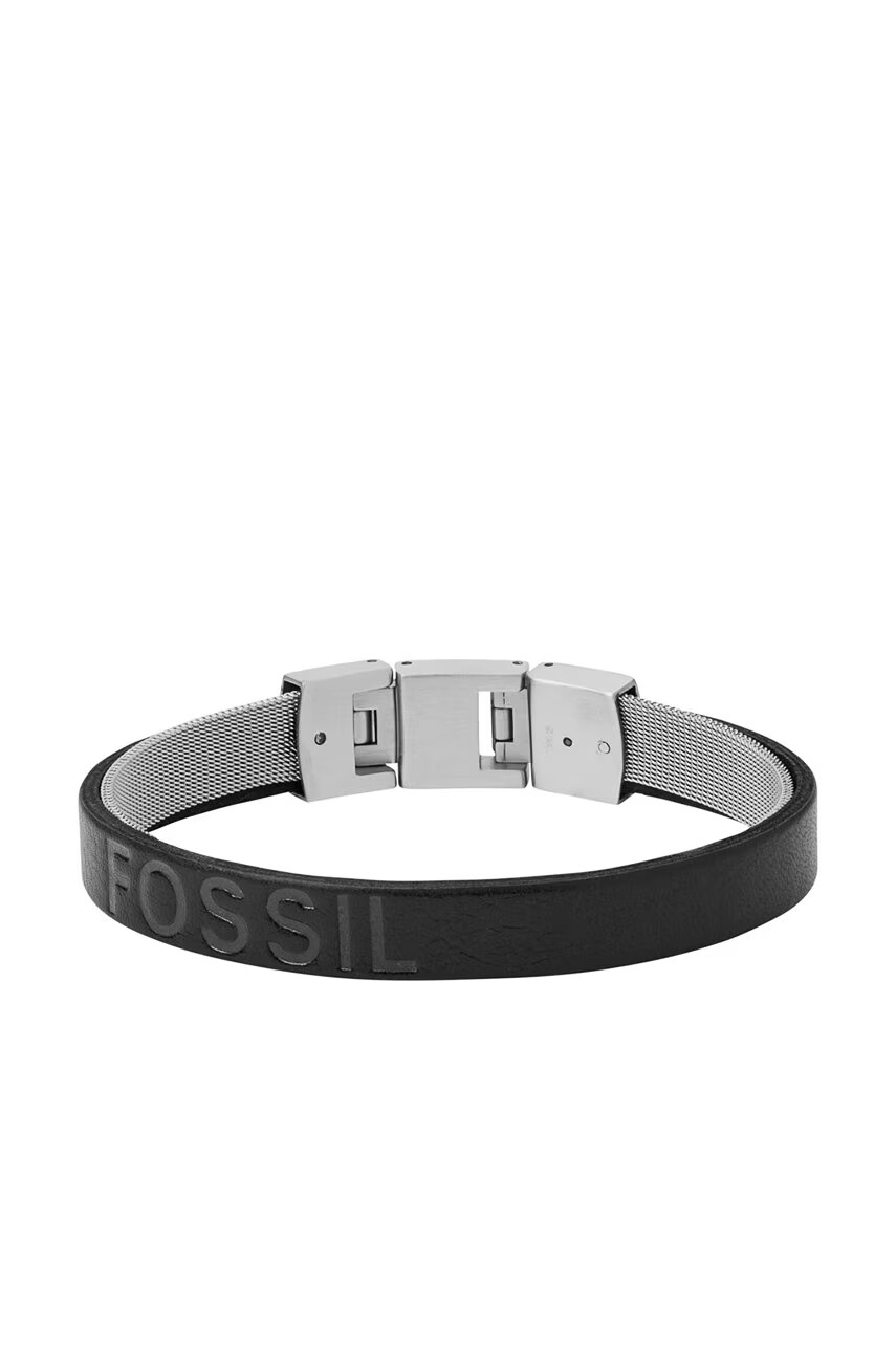 Fossil Кожена гривна - Pepit.bg