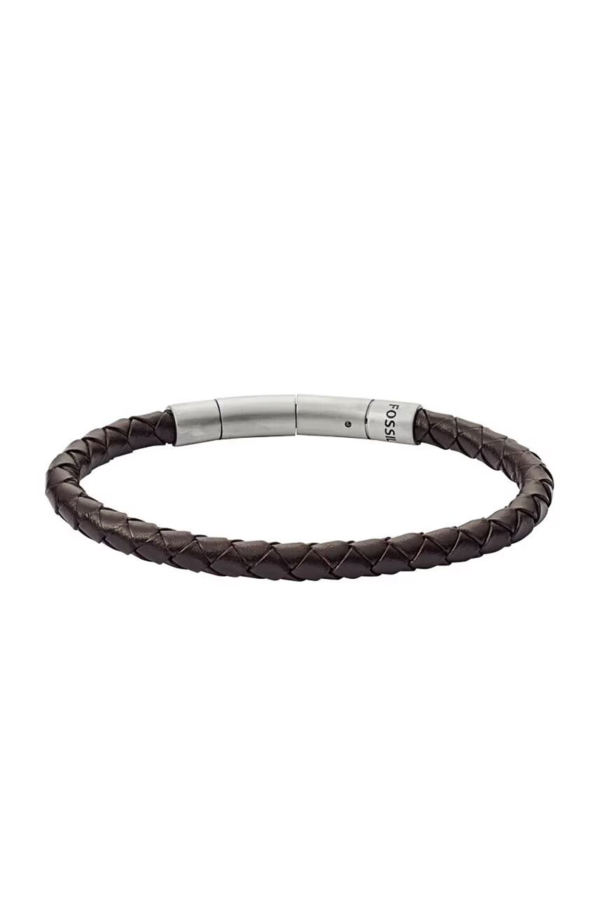 Fossil Кожена гривна - Pepit.bg