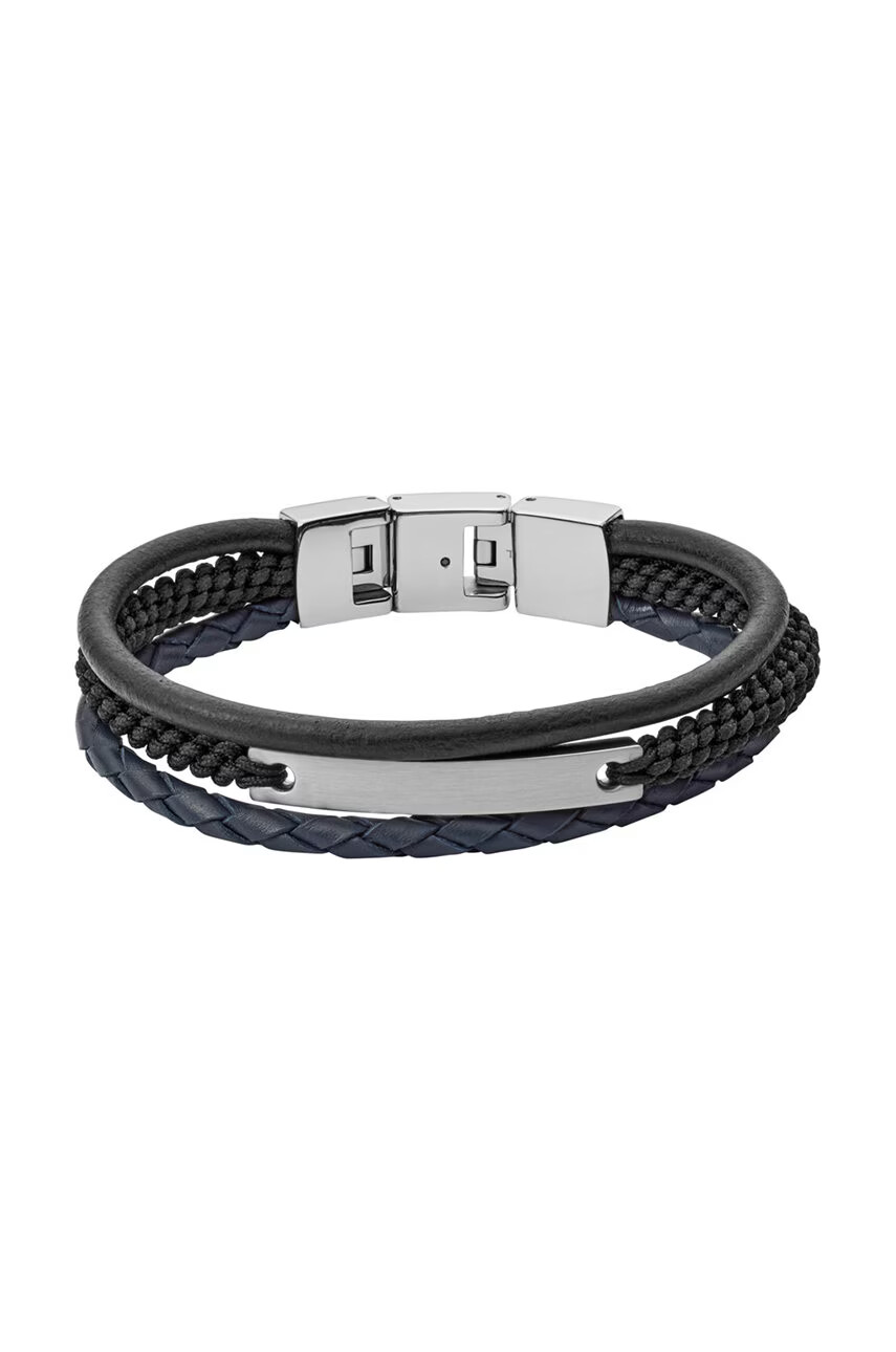 Fossil Кожена гривна - Pepit.bg