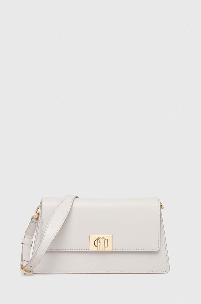 Furla Чанта Zoe в бяло - Pepit.bg