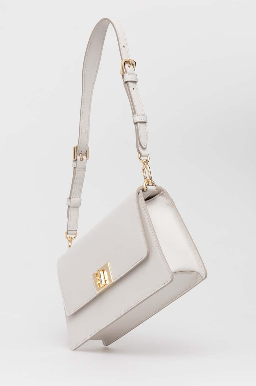 Furla Чанта Zoe в бяло - Pepit.bg