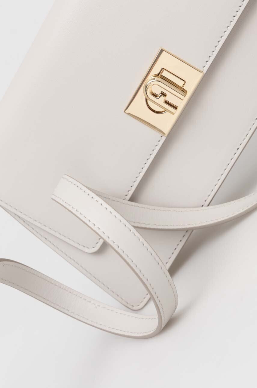 Furla Чанта Zoe в бяло - Pepit.bg