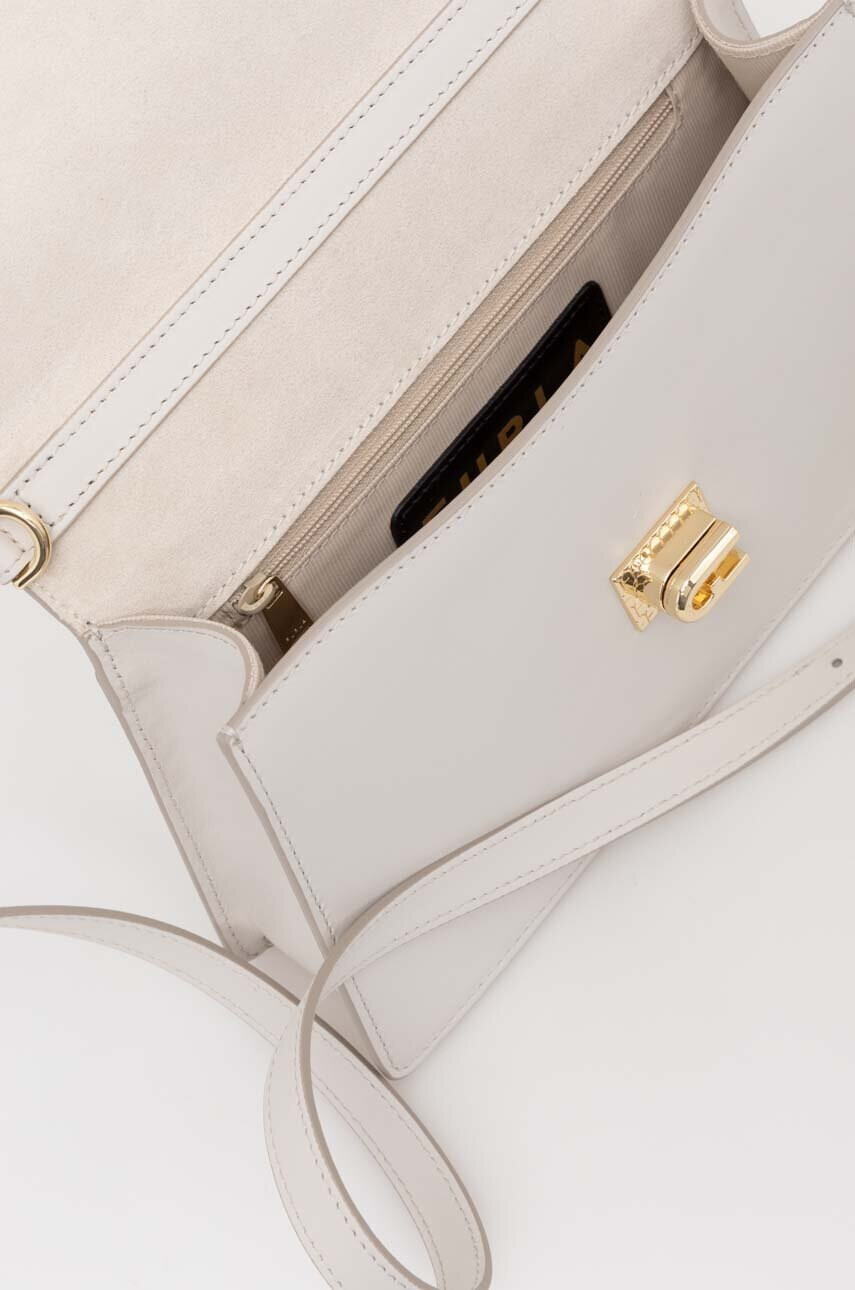Furla Чанта Zoe в бяло - Pepit.bg