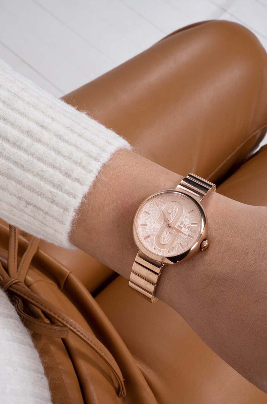 Furla Часовник WW00005010L3 дамски в златисто - Pepit.bg