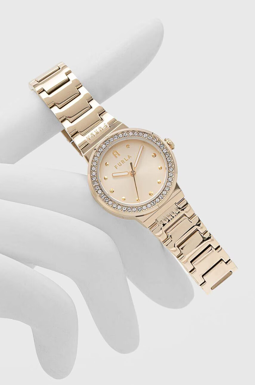 Furla Часовник WW00039003L2 дамски в златисто - Pepit.bg