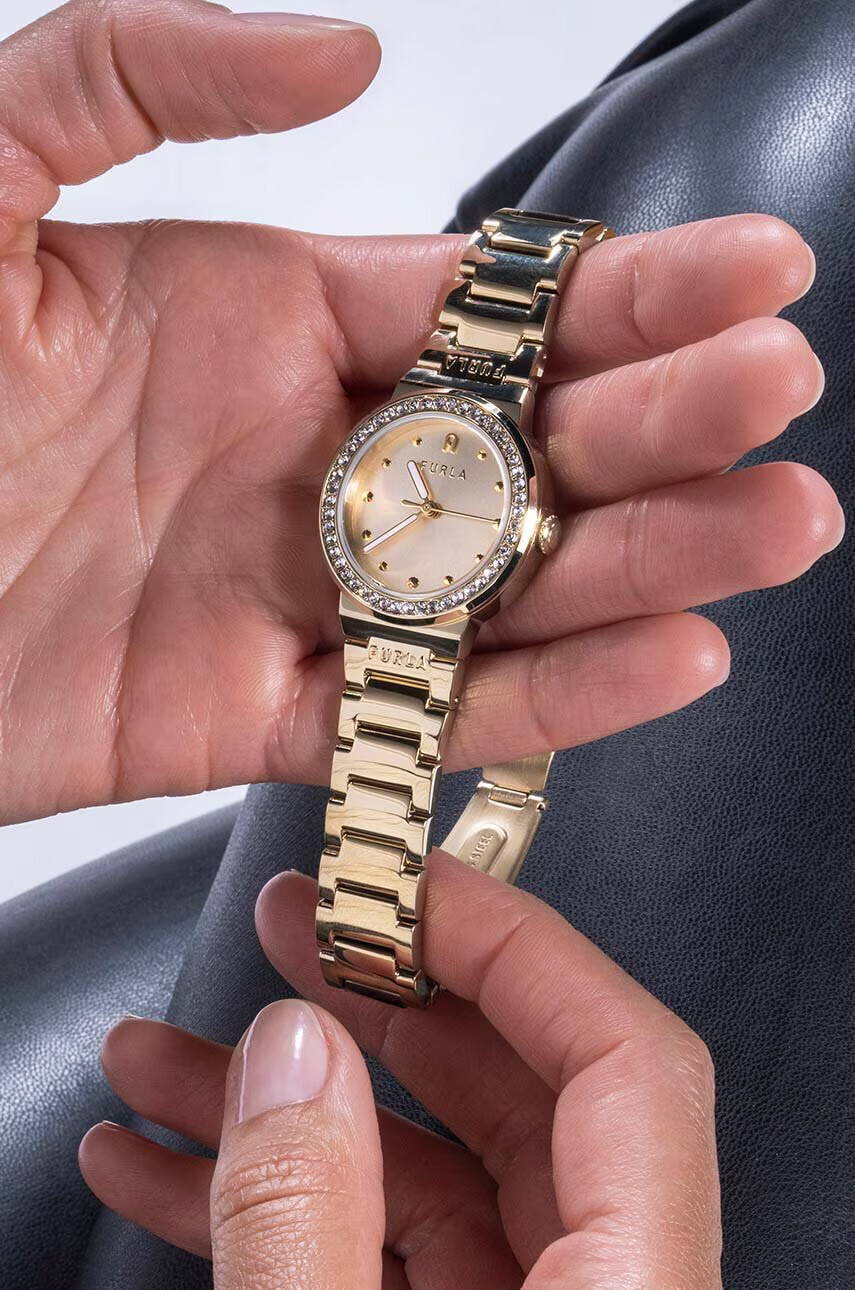 Furla Часовник WW00039003L2 дамски в златисто - Pepit.bg