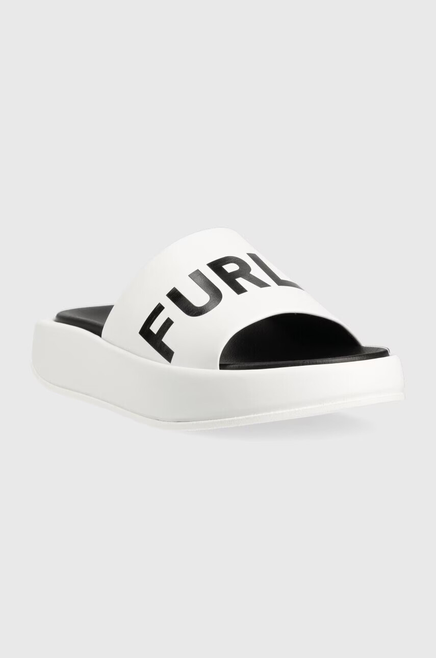 Furla Чехли Real Fusbet в бяло с платформа YE20REA BX0766 P2700 - Pepit.bg