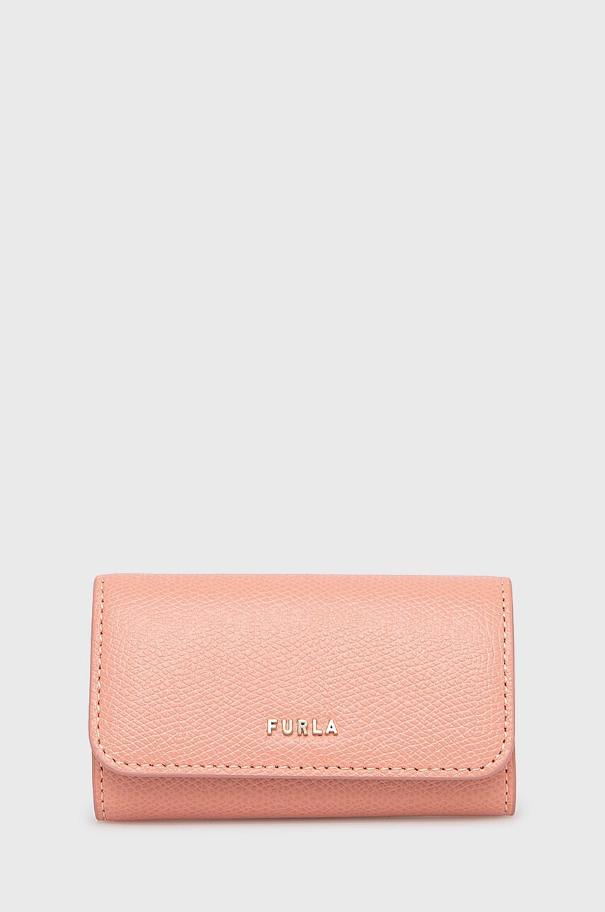 Furla Калъфче за ключове в розово - Pepit.bg