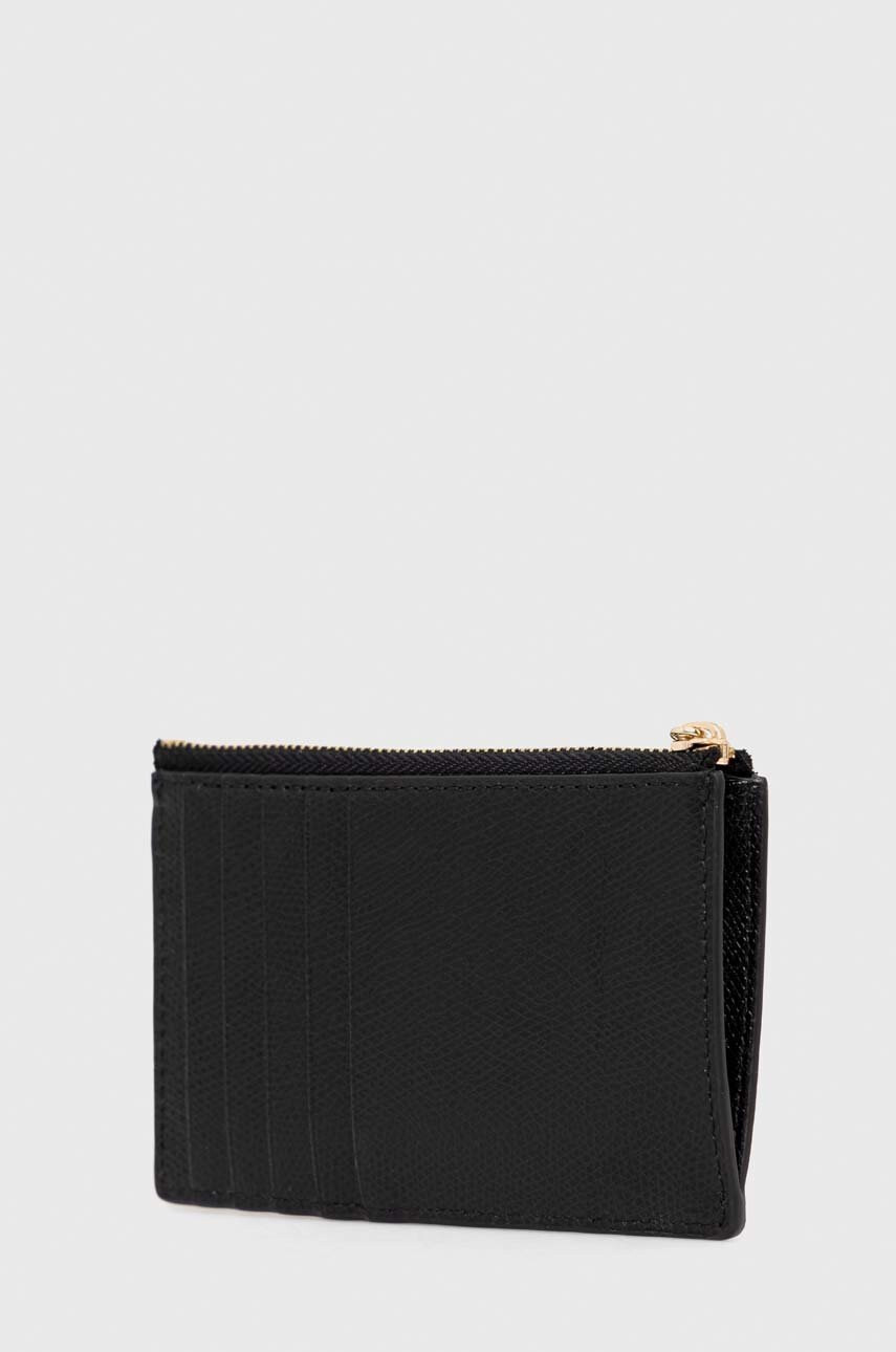 Furla Кожен калъф за карти дамски в черно - Pepit.bg