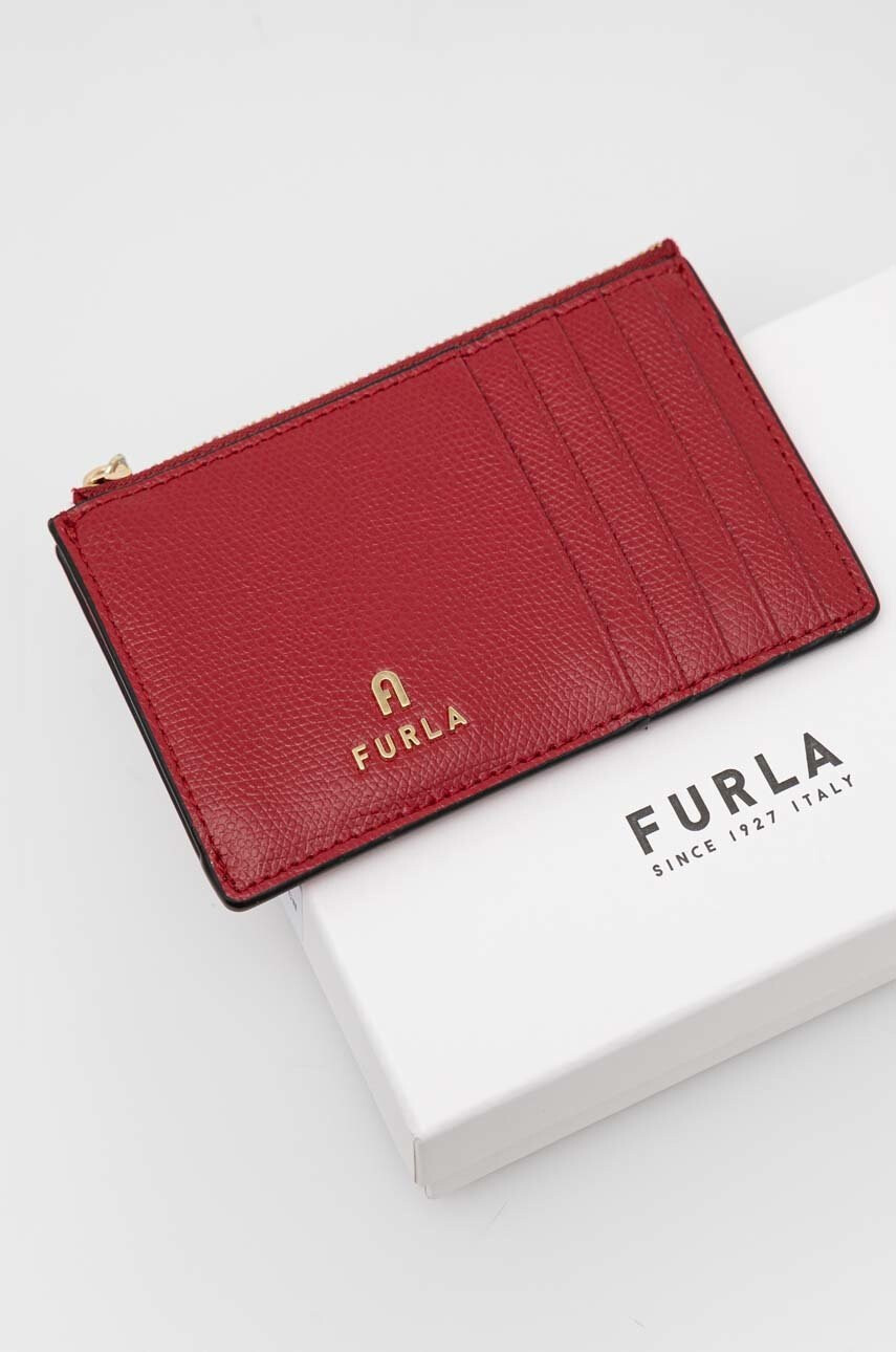 Furla Кожен калъф за карти дамски - Pepit.bg