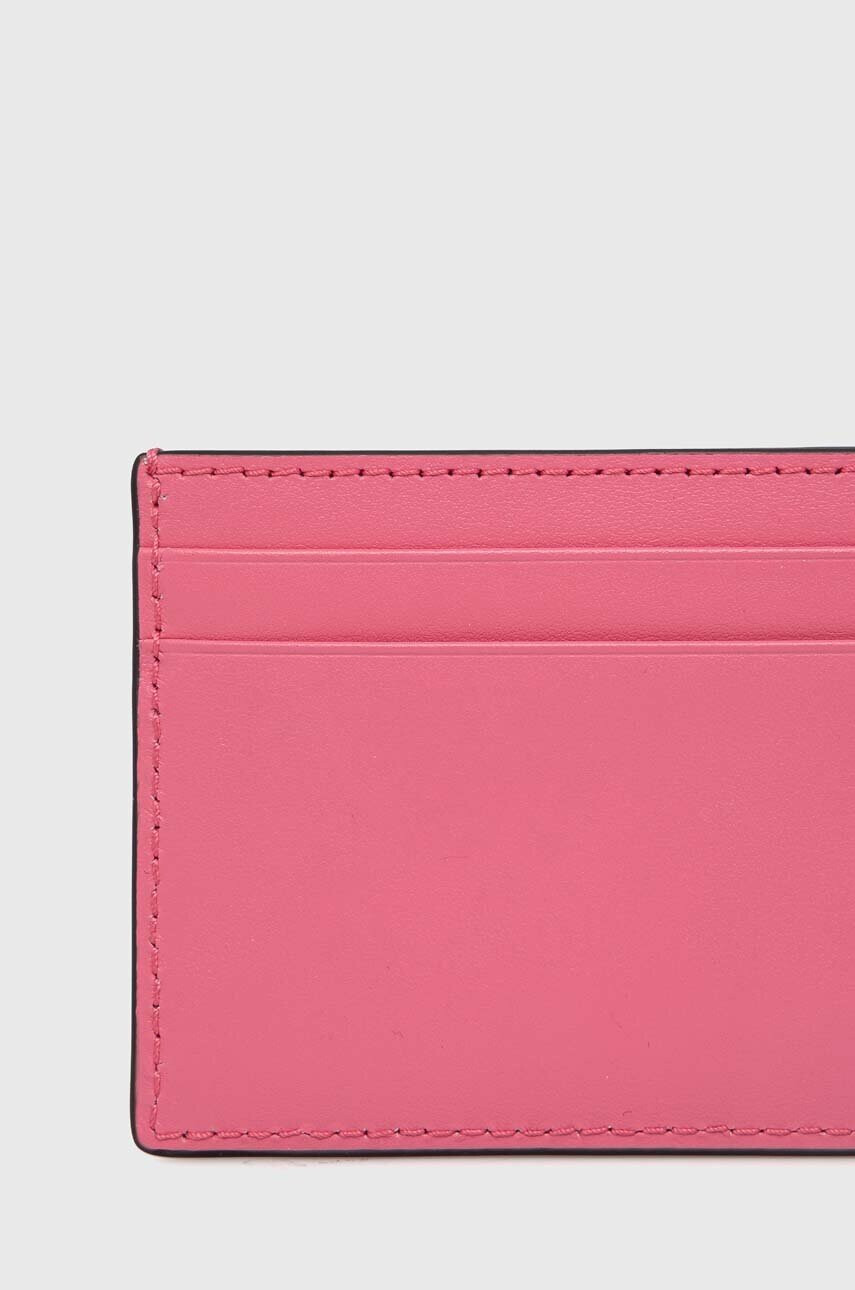 Furla Кожен калъф за карти в лилаво - Pepit.bg