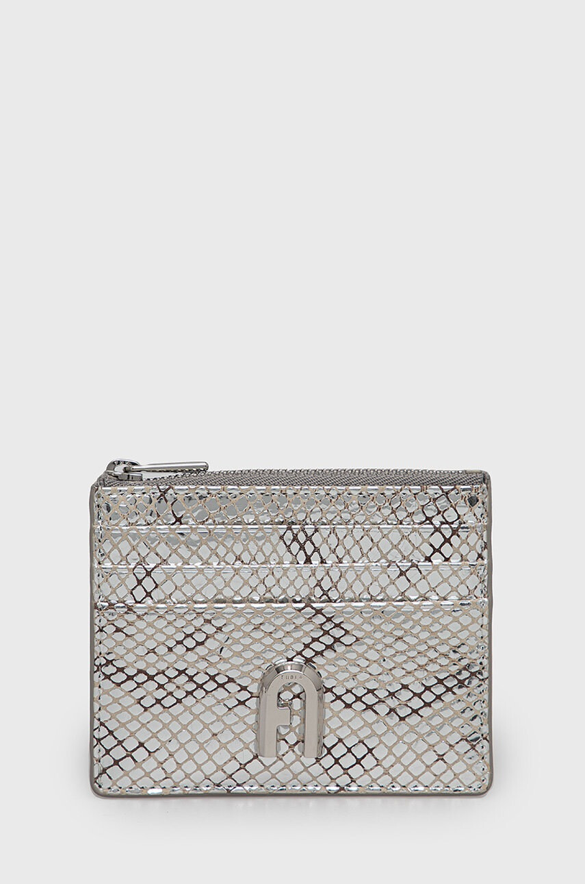 Furla Кожен калъф за карти Moon - Pepit.bg