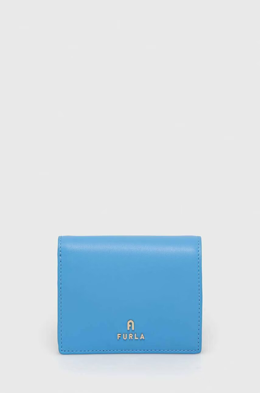 Furla Кожен портфейл дамски в кафяво - Pepit.bg