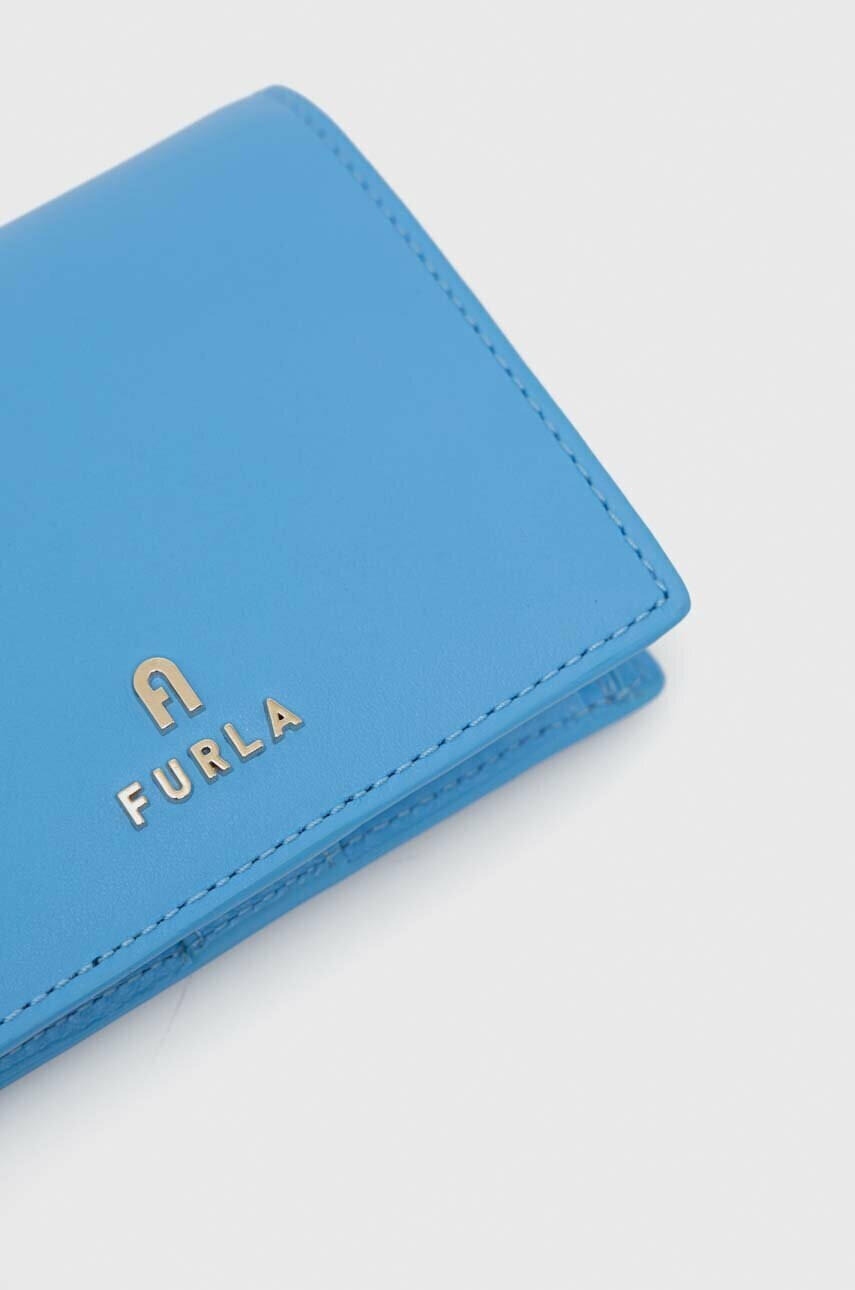 Furla Кожен портфейл дамски в кафяво - Pepit.bg