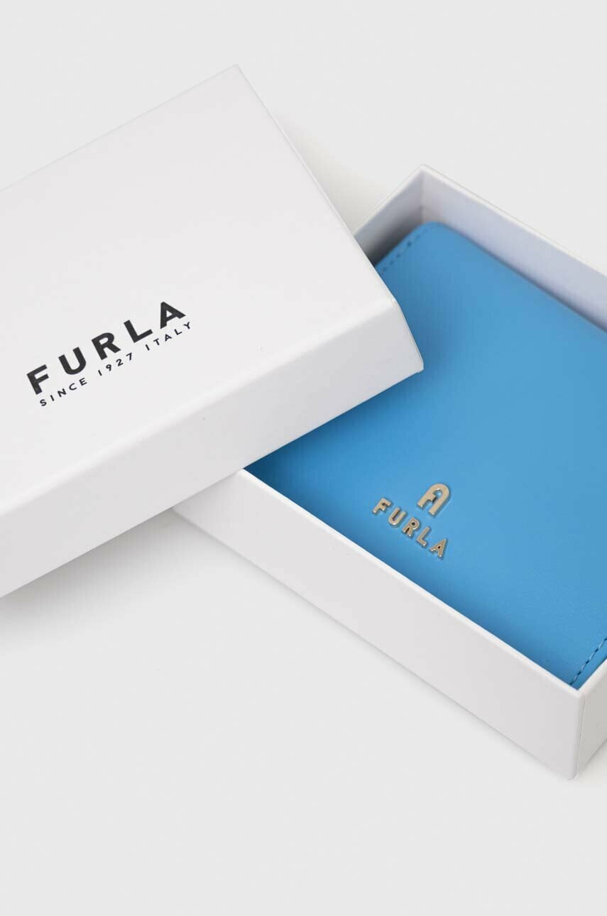 Furla Кожен портфейл дамски в кафяво - Pepit.bg