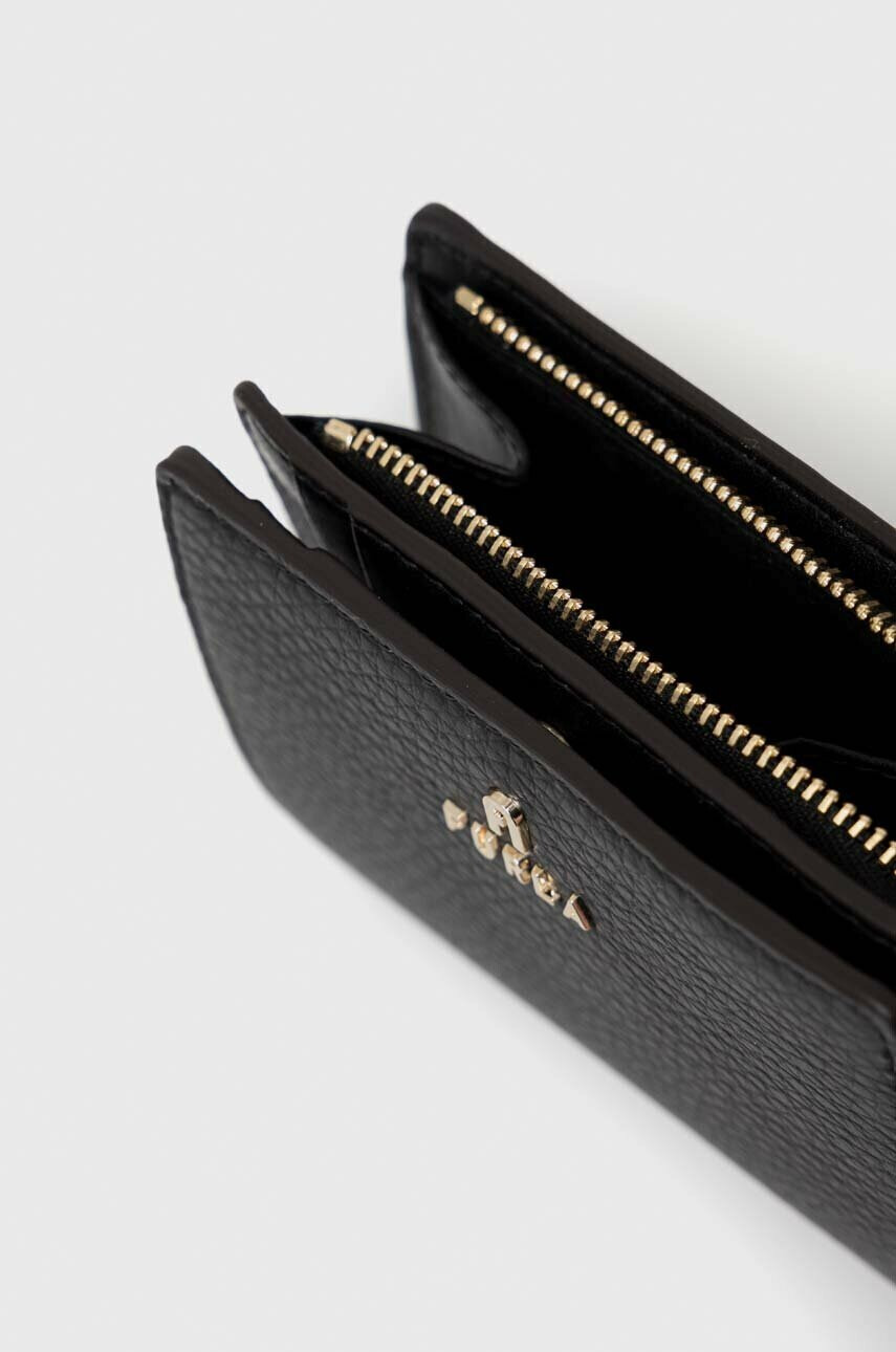 Furla Кожен портфейл дамски в черно - Pepit.bg