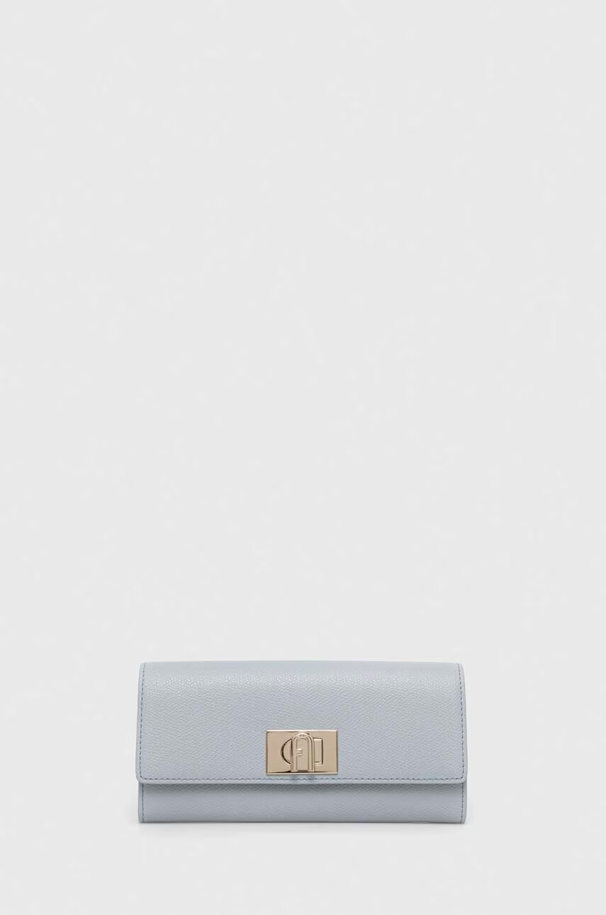 Furla Кожен портфейл дамски в синьо - Pepit.bg