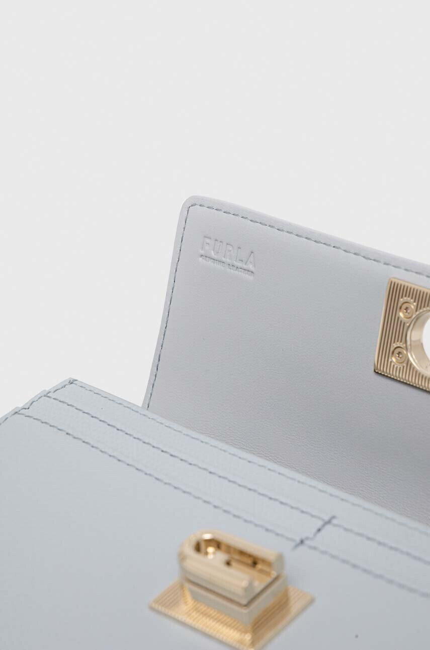 Furla Кожен портфейл дамски в синьо - Pepit.bg