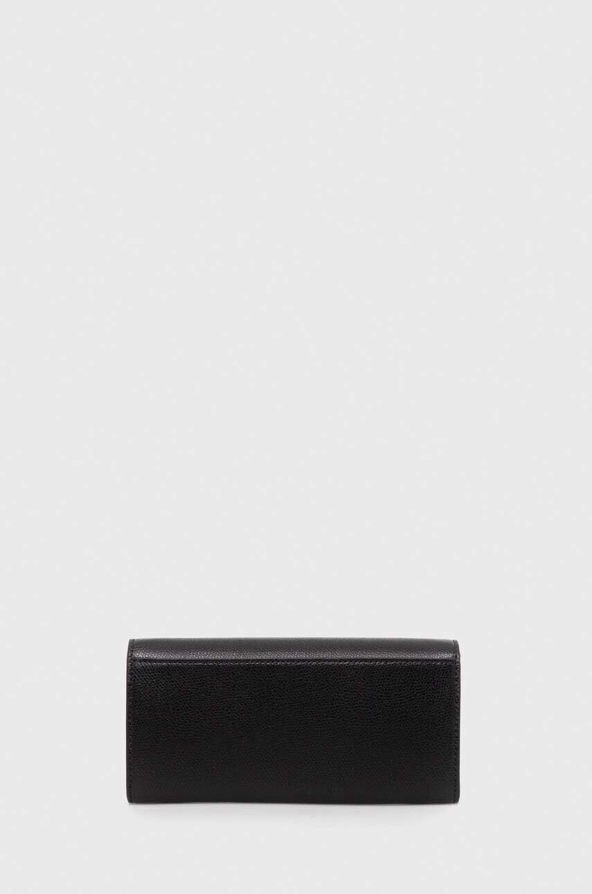 Furla Кожен портфейл дамски в черно - Pepit.bg