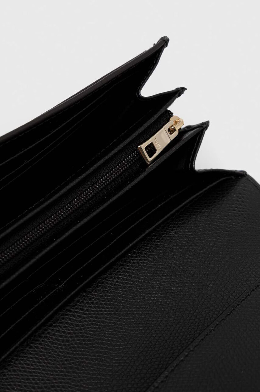 Furla Кожен портфейл дамски в черно - Pepit.bg