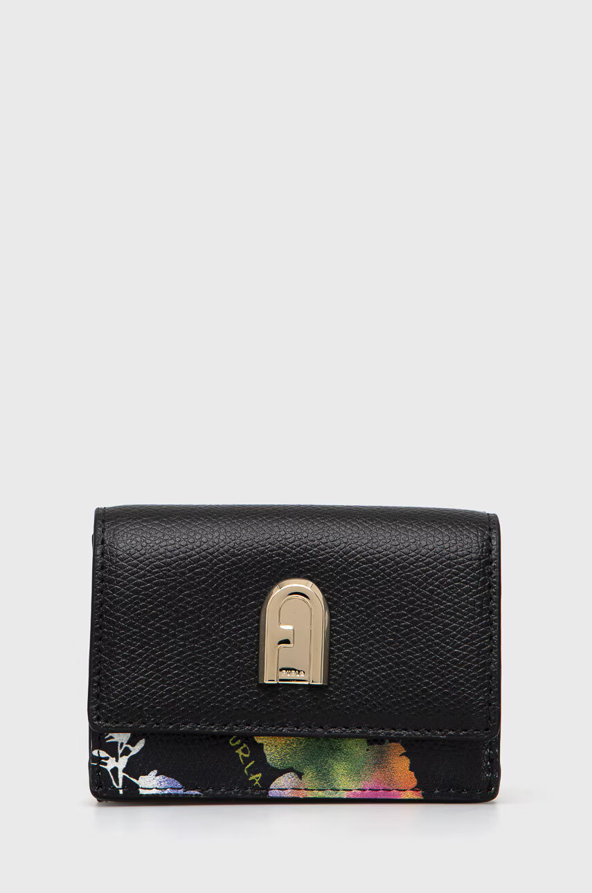 Furla Кожен портфейл дамски в лилаво - Pepit.bg