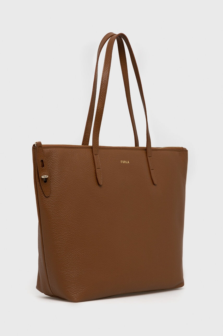 Furla Кожена чанта - Pepit.bg