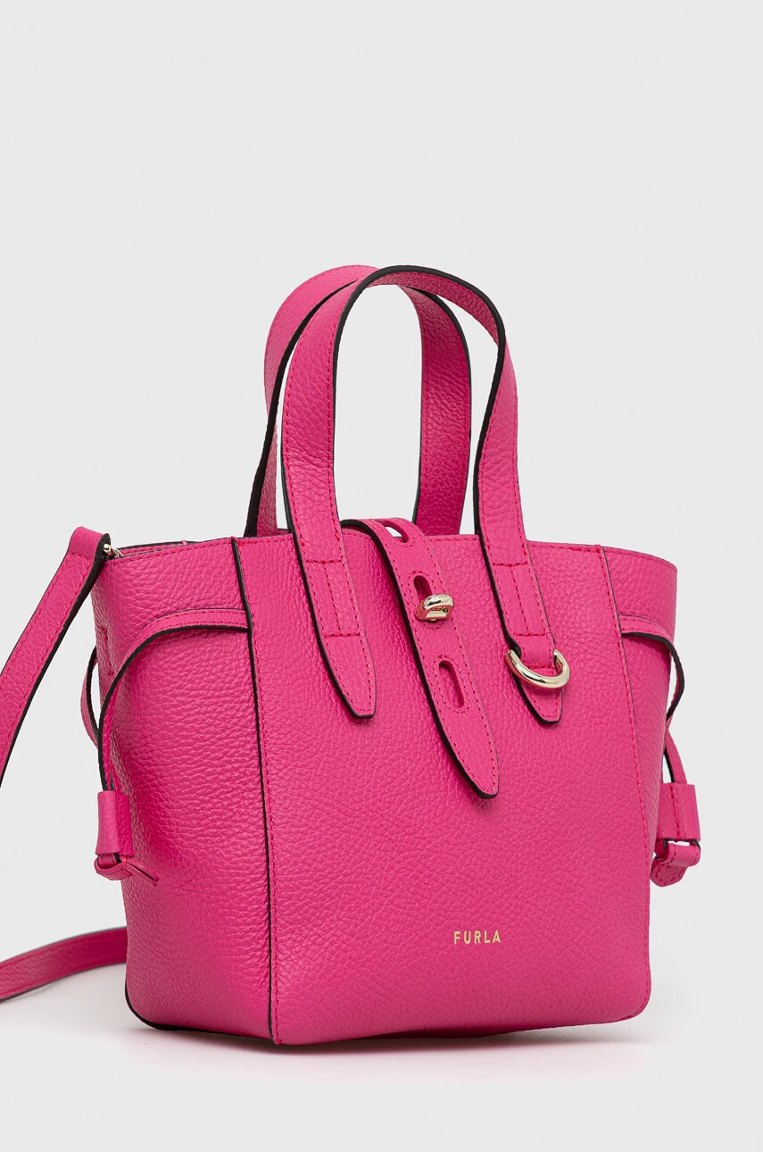 Furla Кожена чанта - Pepit.bg