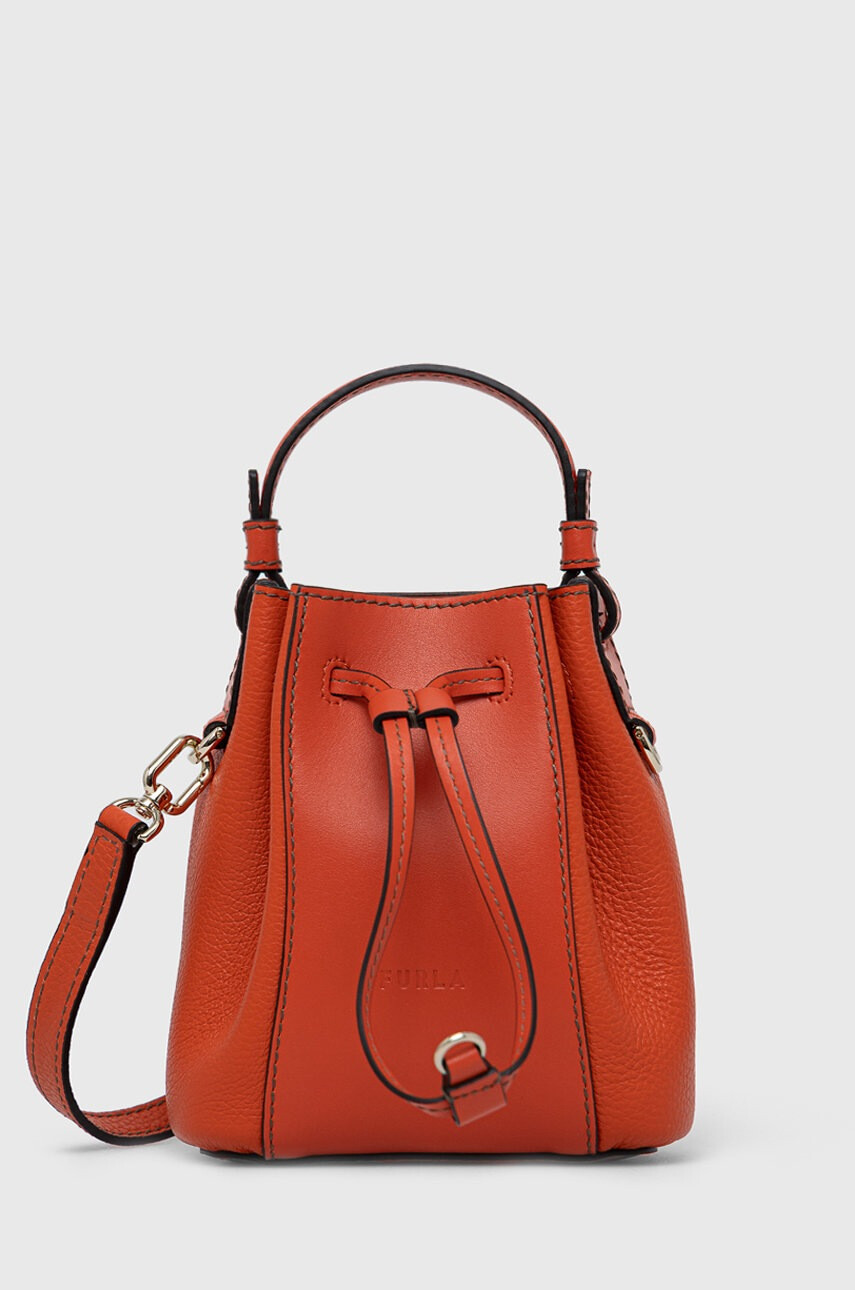 Furla Кожена чанта - Pepit.bg