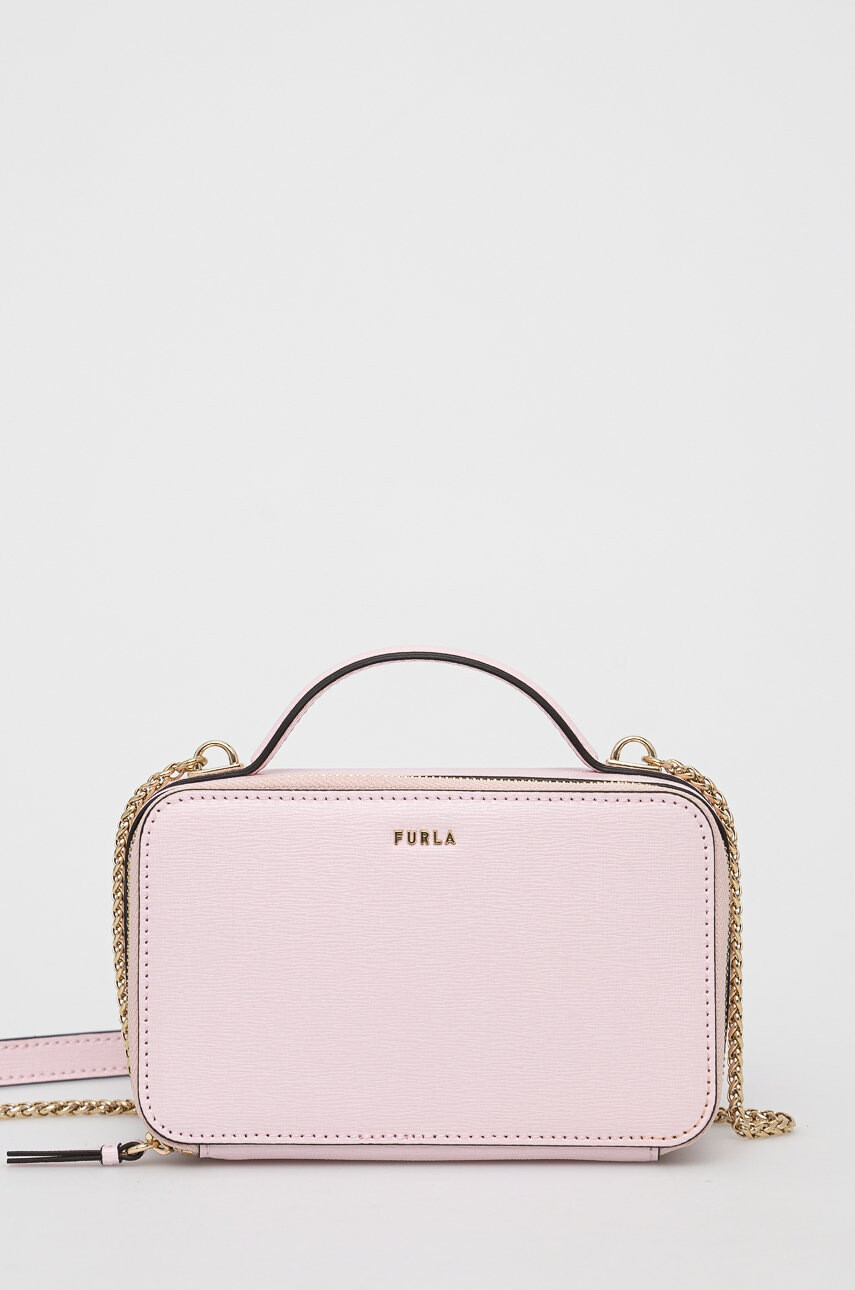 Furla Кожена чанта - Pepit.bg
