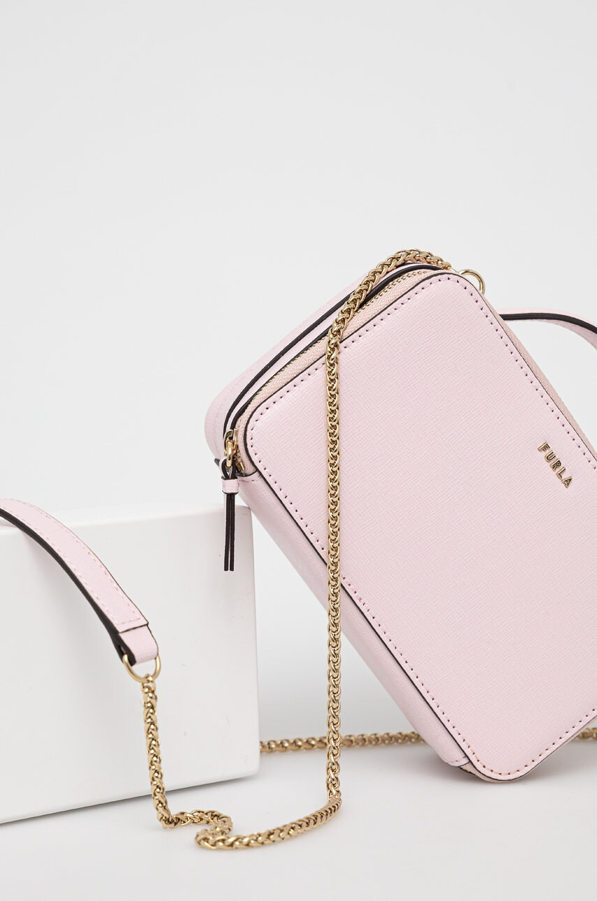 Furla Кожена чанта - Pepit.bg