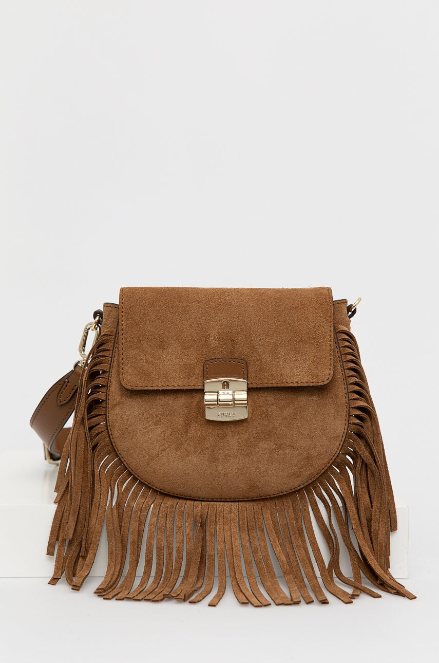 Furla Кожена чанта - Pepit.bg