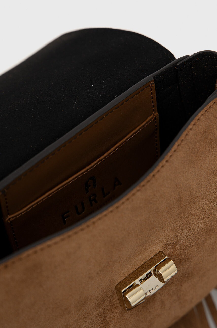 Furla Кожена чанта - Pepit.bg