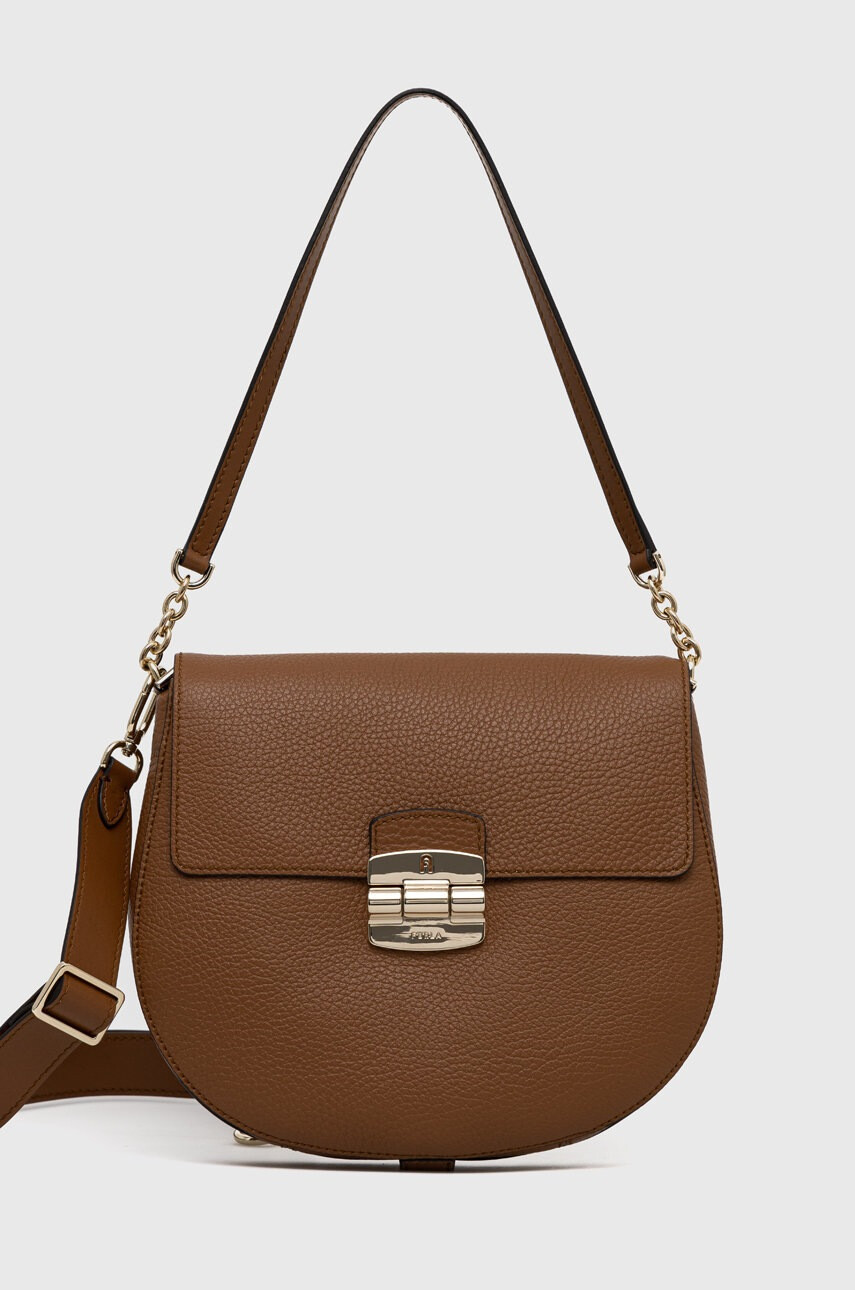 Furla Кожена чанта - Pepit.bg