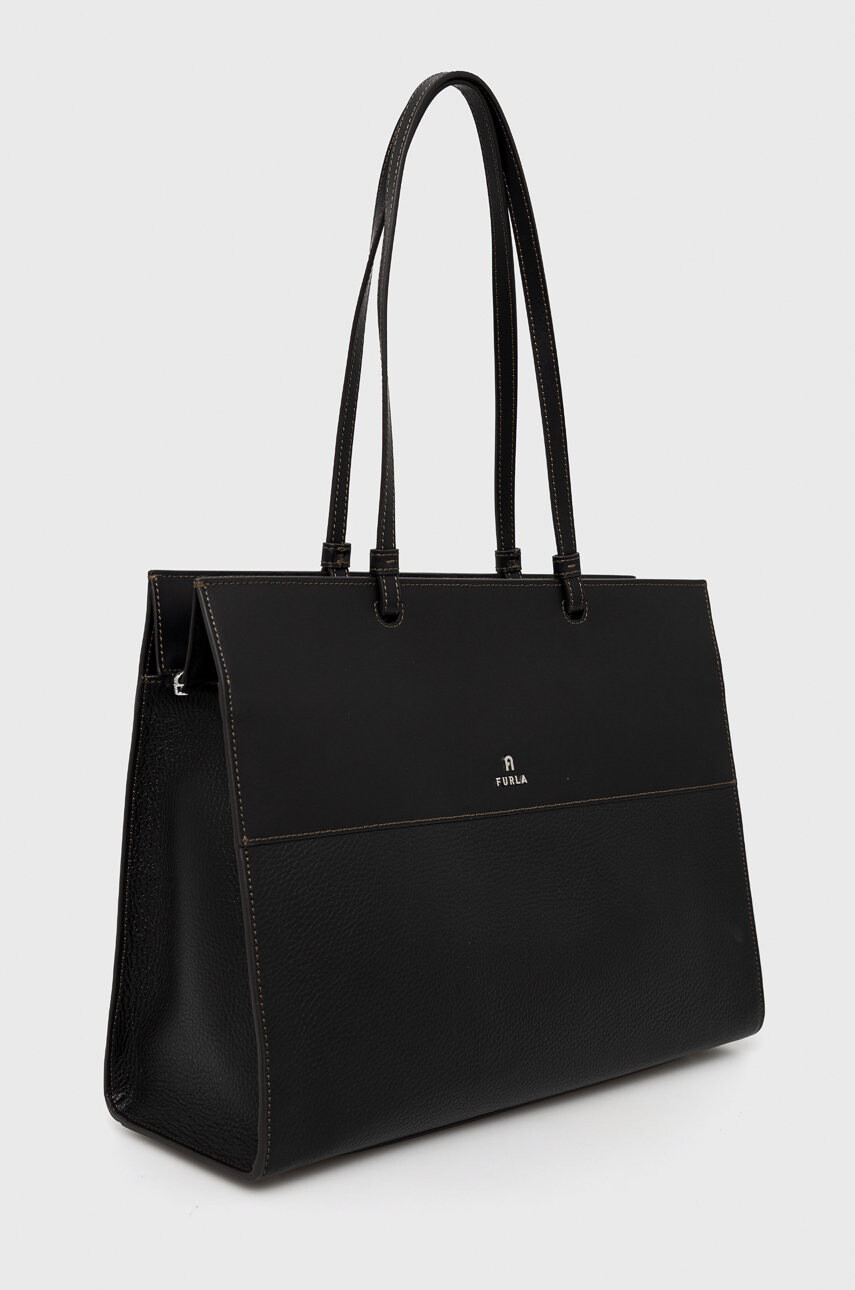 Furla Кожена чанта - Pepit.bg