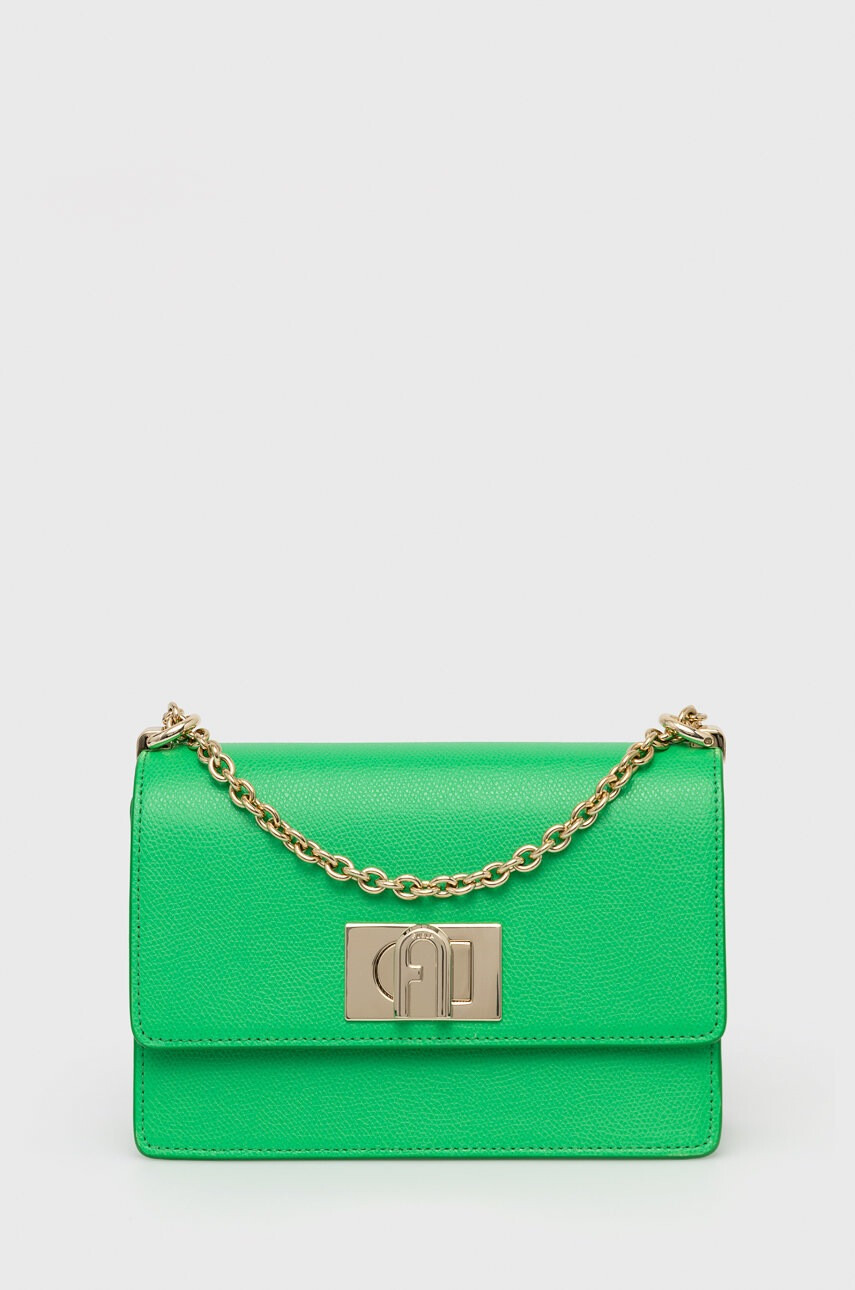 Furla Кожена чанта - Pepit.bg